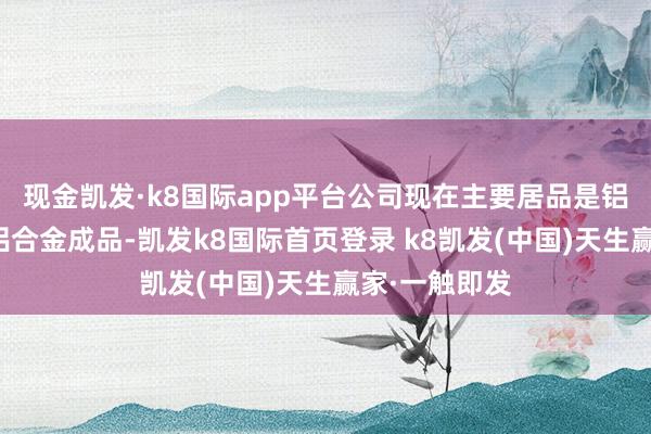现金凯发·k8国际app平台公司现在主要居品是铝液、铝锭及铝合金成品-凯发k8国际首页登录 k8凯发(中国)天生赢家·一触即发